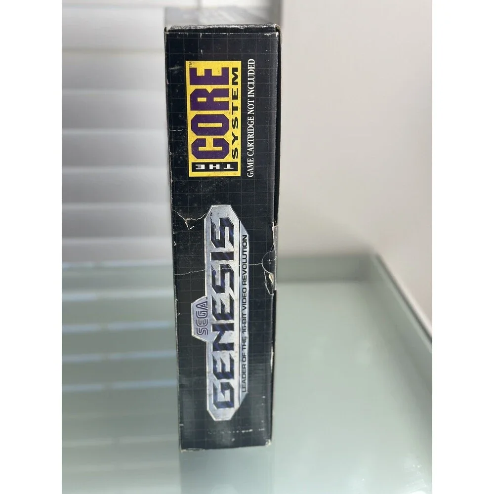 Sega Genesis Core System Console with Box and Manual See Description